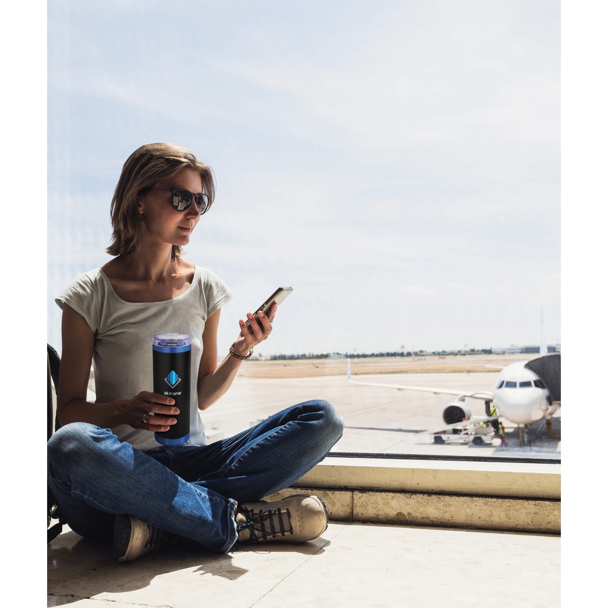 Urban Peak Gobelet 16 oz Urban Peak® Keystone Trail - SL164PM Blue