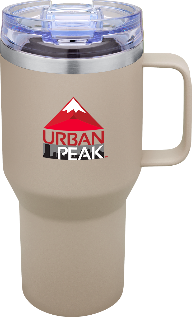 Urban Peak Tasse camping 30 oz Urban Peak® Harbor Trail - SL168PR White