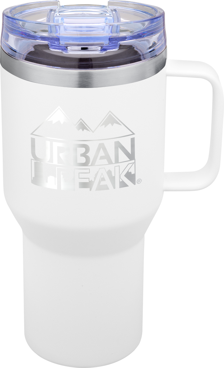Urban Peak Tasse camping 30 oz Urban Peak® Harbor Trail - SL168PR white