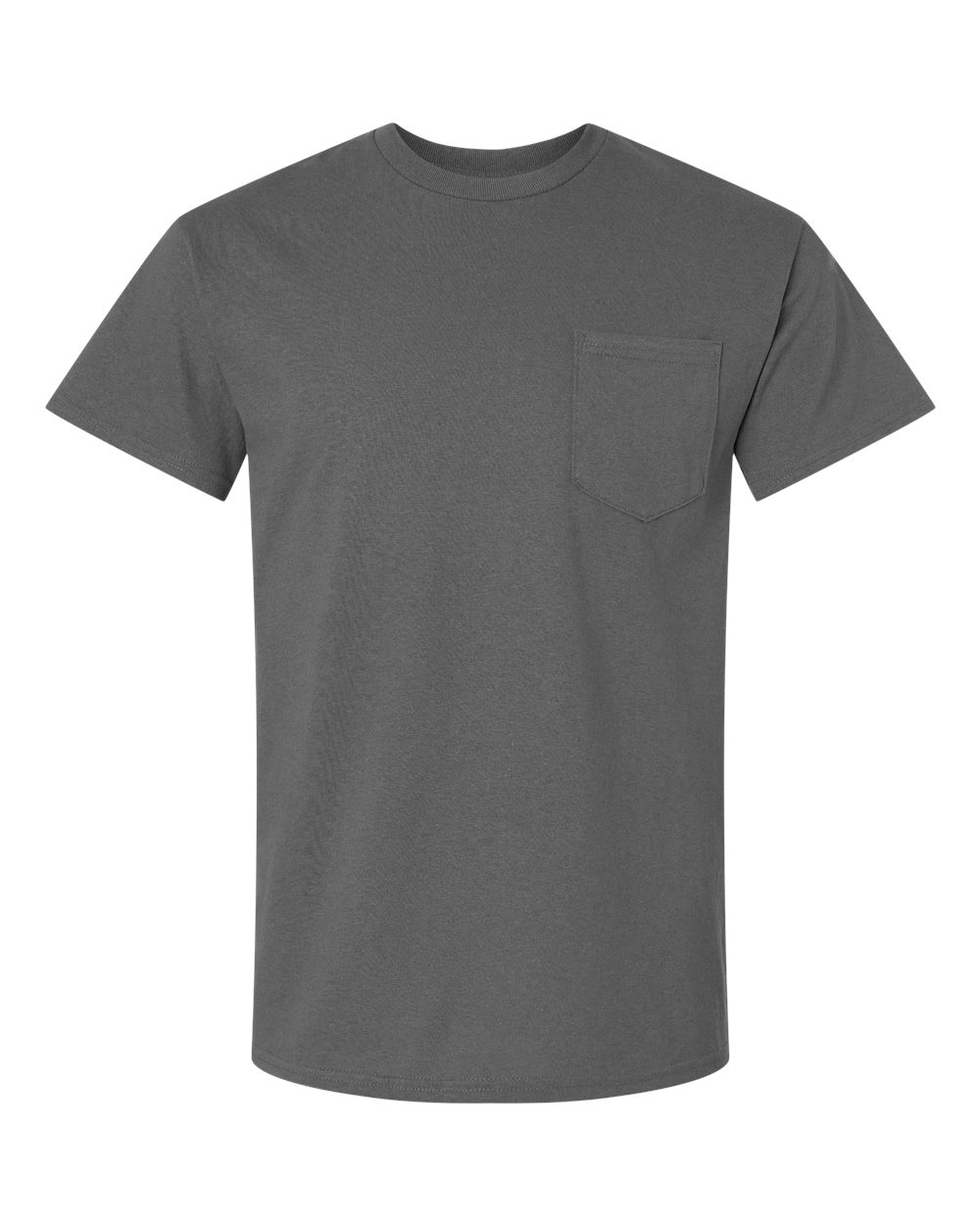Gildan Unisex Ultra Cotton® Pocket T-Shirt - 2300 Charcoal