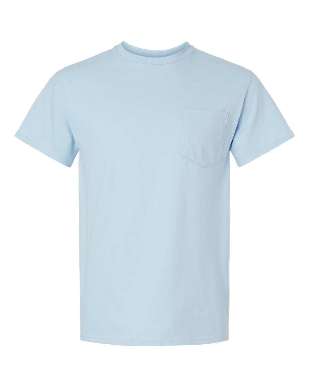Gildan Unisex Ultra Cotton® Pocket T-Shirt - 2300 Light Blue