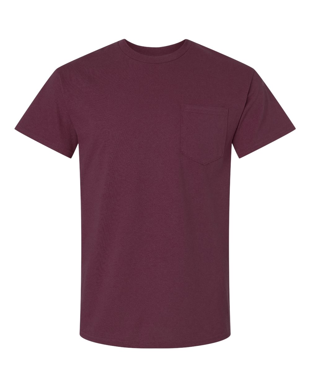 Gildan Unisex Ultra Cotton® Pocket T-Shirt - 2300 Maroon