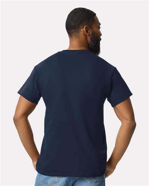 Gildan Unisex Ultra Cotton® Pocket T-Shirt - 2300 Navy