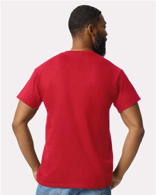 Gildan Unisex Ultra Cotton® Pocket T-Shirt - 2300 Red