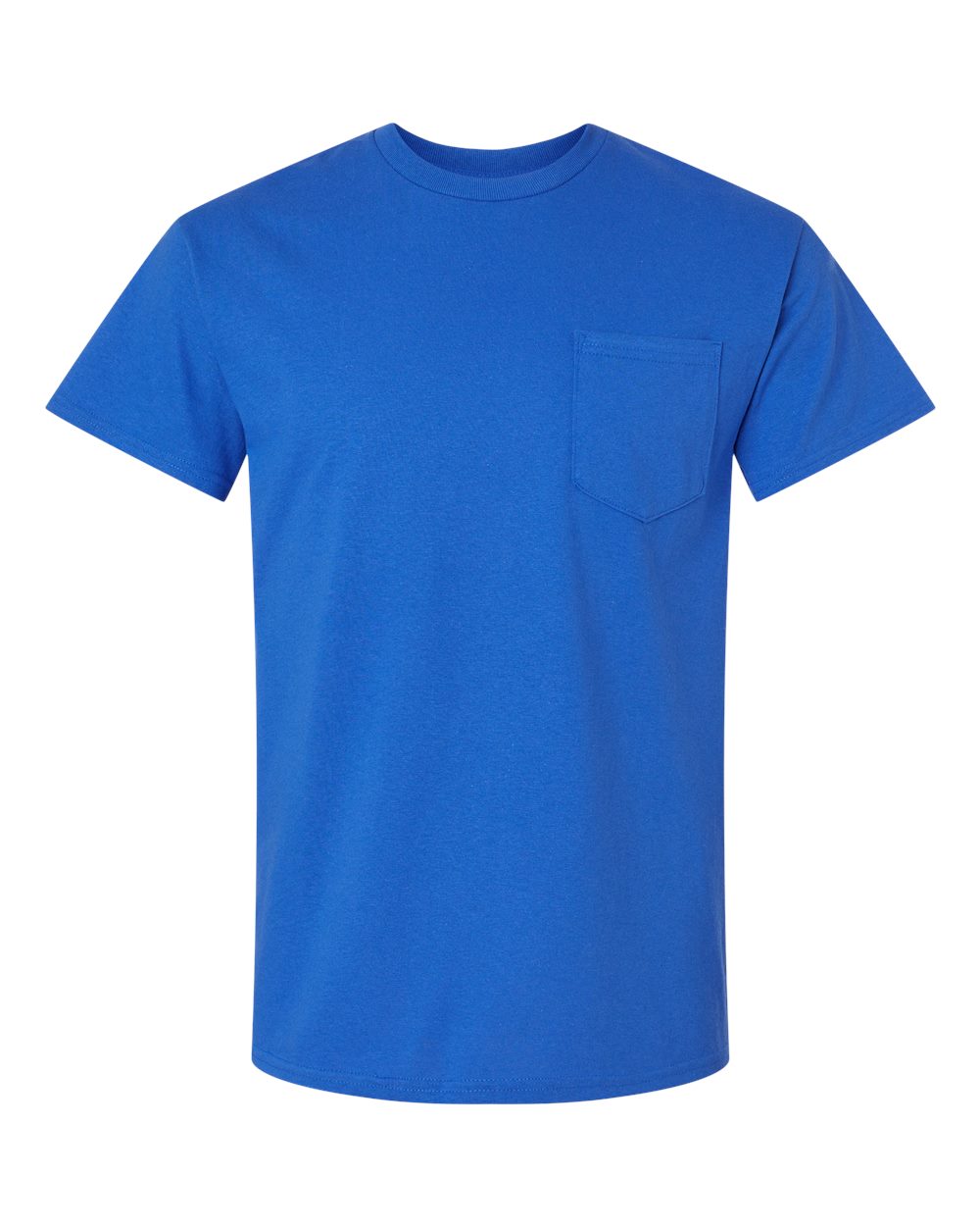 Gildan Unisex Ultra Cotton® Pocket T-Shirt - 2300 Royal
