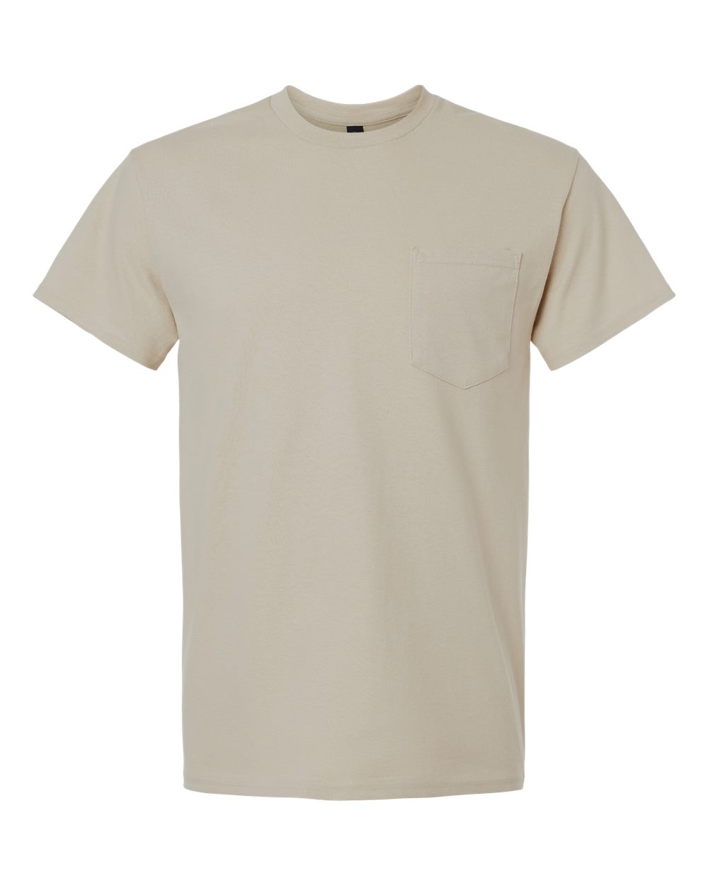 Gildan Unisex Ultra Cotton® Pocket T-Shirt - 2300 Sand