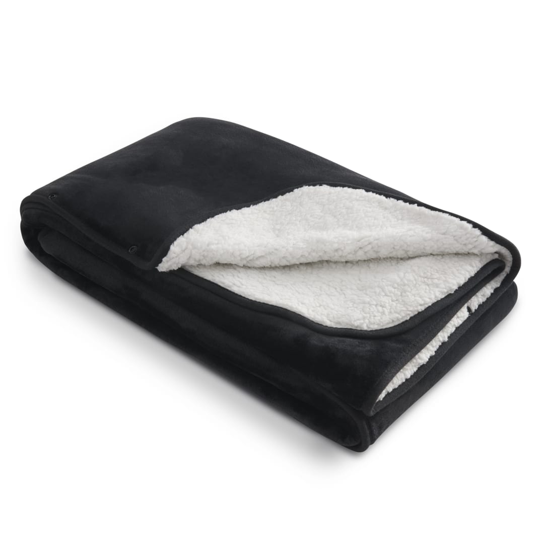  Oversized Wearable WFH Cozy Fleece Sherpa Blanket - 1081-56