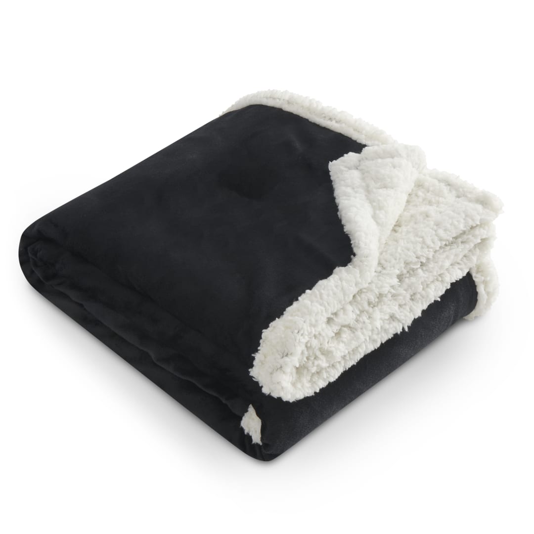 Field & Co. Field & Co. 100% Recycled PET Sherpa Blanket - 1081-58 Black