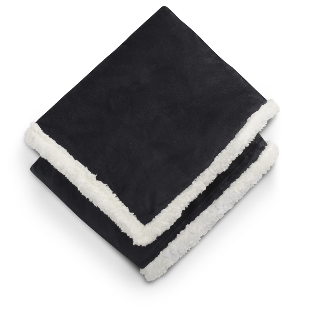 Field & Co. Field & Co. 100% Recycled PET Sherpa Blanket - 1081-58 Black