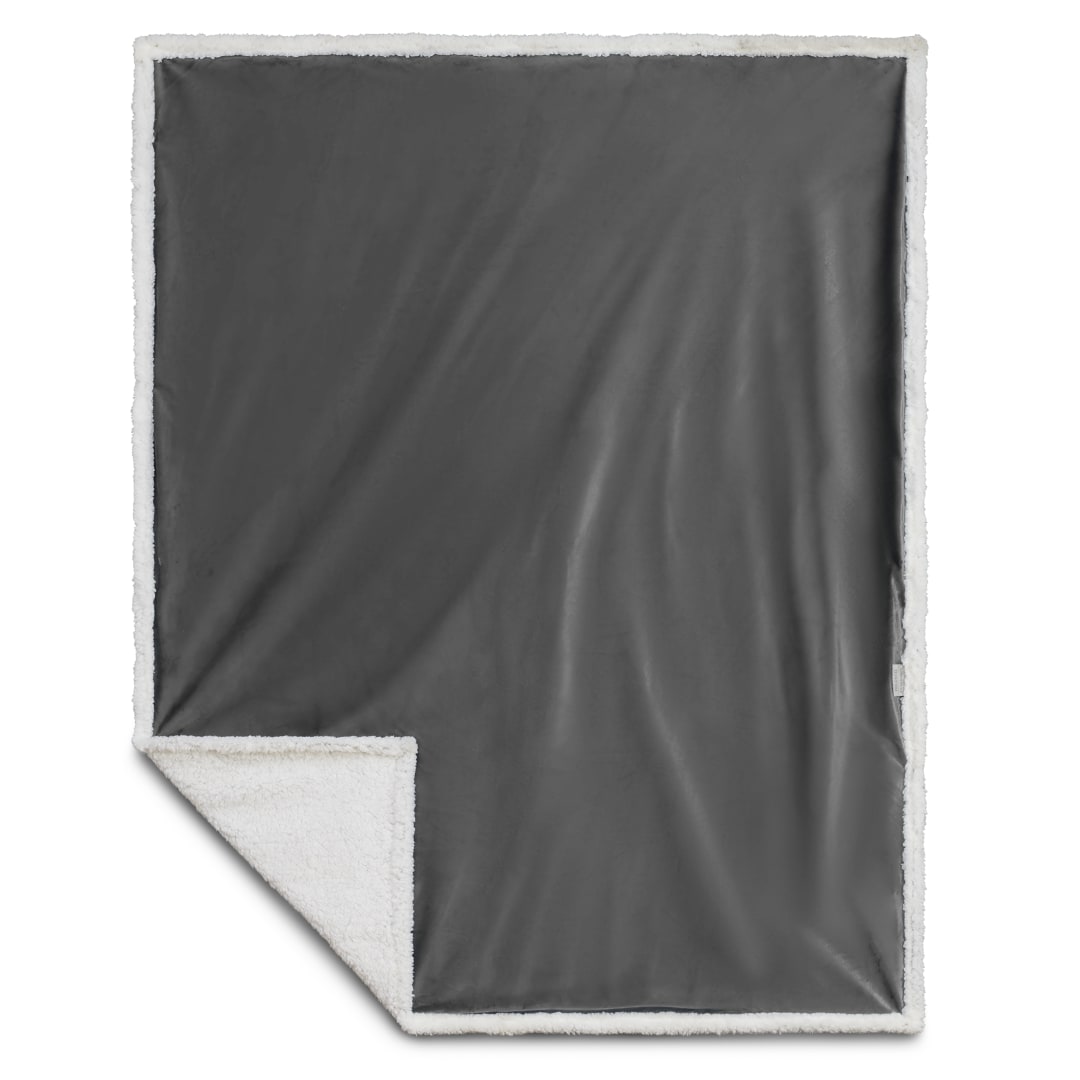 Field & Co. Field & Co. 100% Recycled PET Sherpa Blanket - 1081-58 Gray