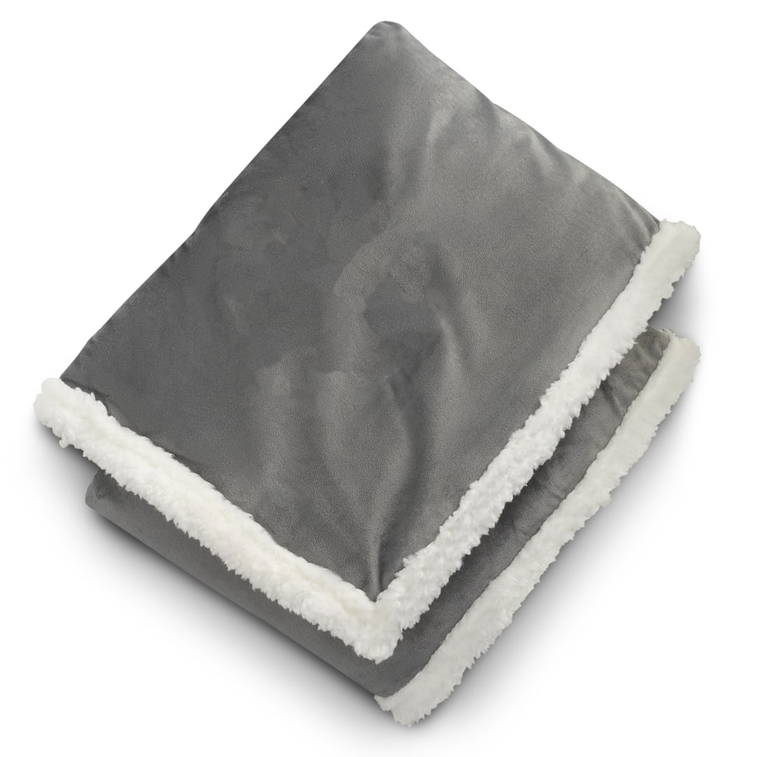 Field & Co. Field & Co. 100% Recycled PET Sherpa Blanket - 1081-58 Gray