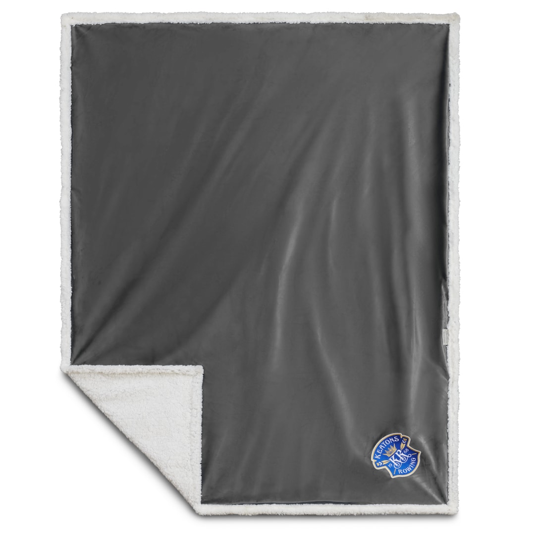 Field & Co. Field & Co. 100% Recycled PET Sherpa Blanket - 1081-58 Gray