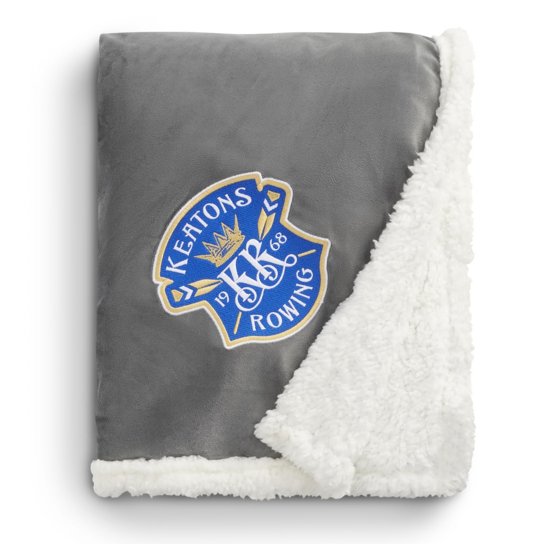 Field & Co. Field & Co. 100% Recycled PET Sherpa Blanket - 1081-58 Gray