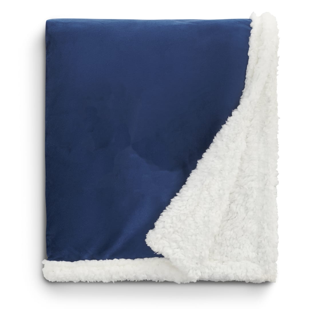 Field & Co. Field & Co. 100% Recycled PET Sherpa Blanket - 1081-58 Blue