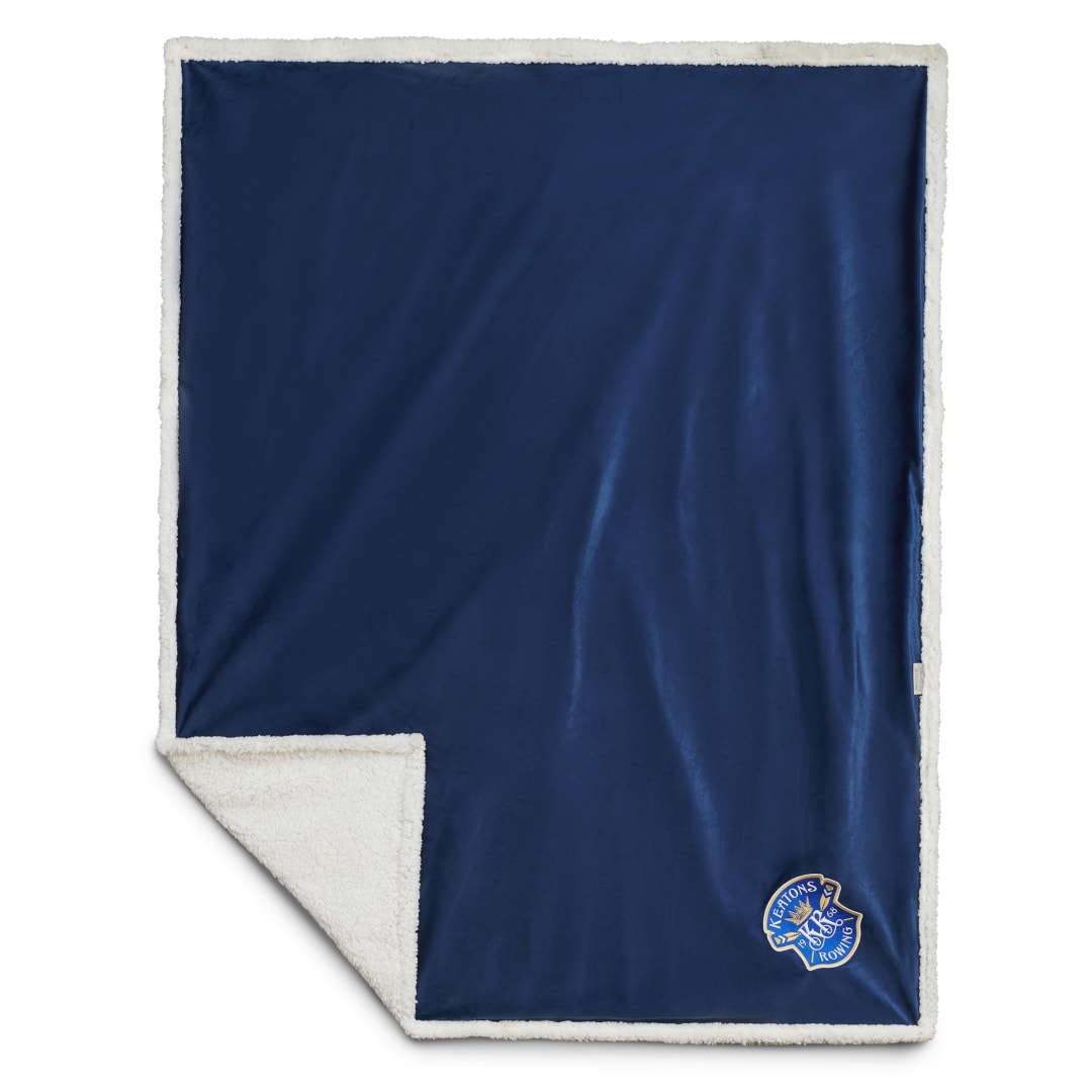 Field & Co. Field & Co. 100% Recycled PET Sherpa Blanket - 1081-58 Blue