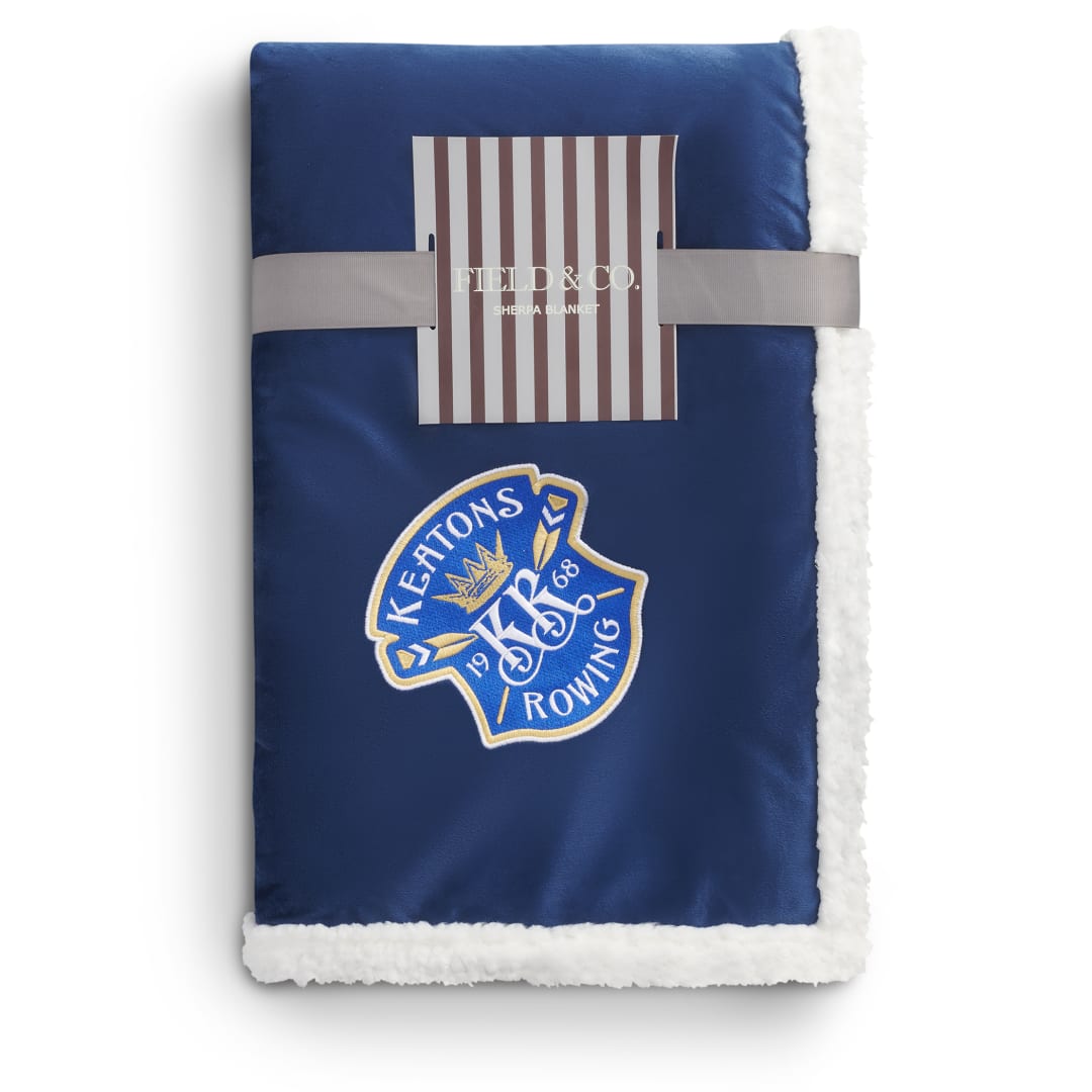 Field & Co. Field & Co. 100% Recycled PET Sherpa Blanket - 1081-58 Blue