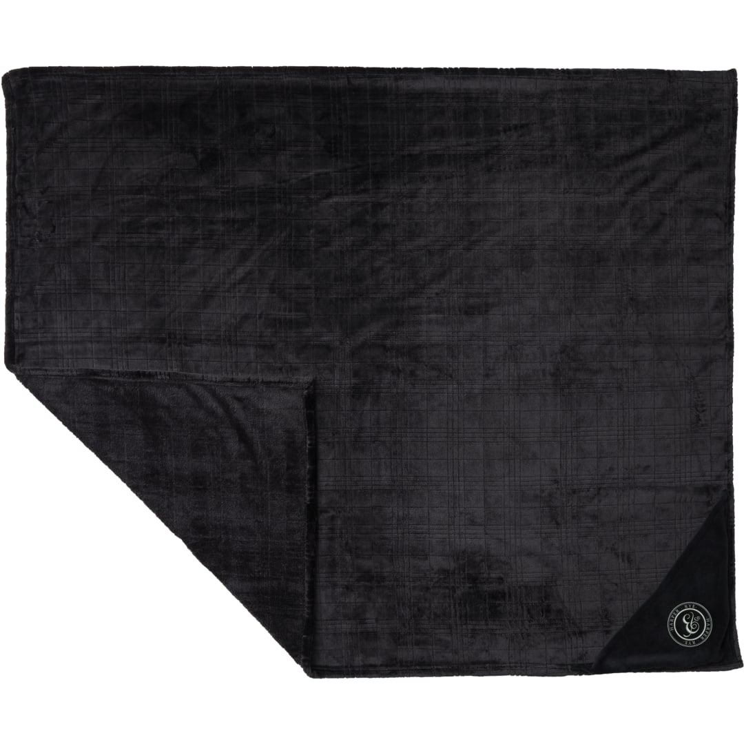 Luxury Comfort Flannel Fleece Blanket - 1081-81 Black