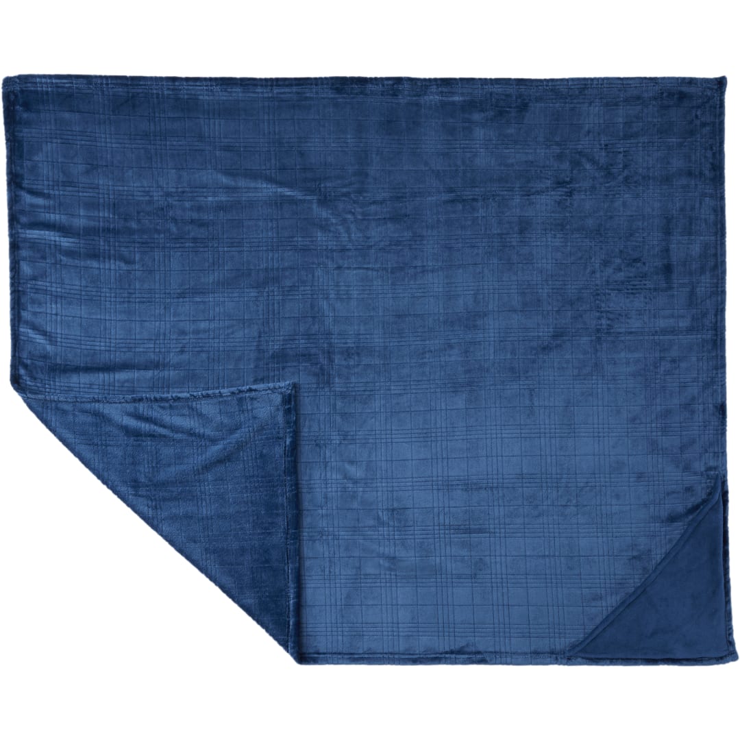 Luxury Comfort Flannel Fleece Blanket - 1081-81 Blue