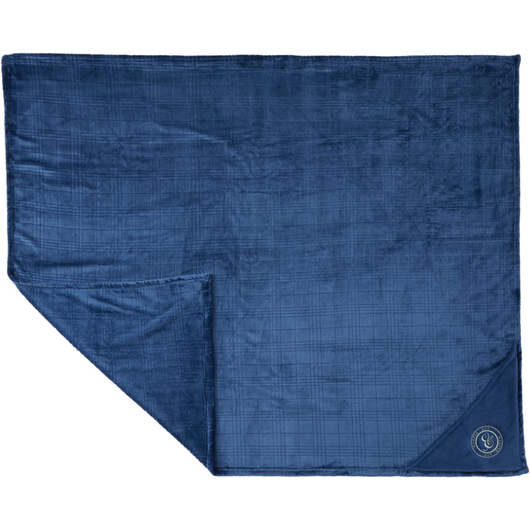 Luxury Comfort Flannel Fleece Blanket - 1081-81 Blue