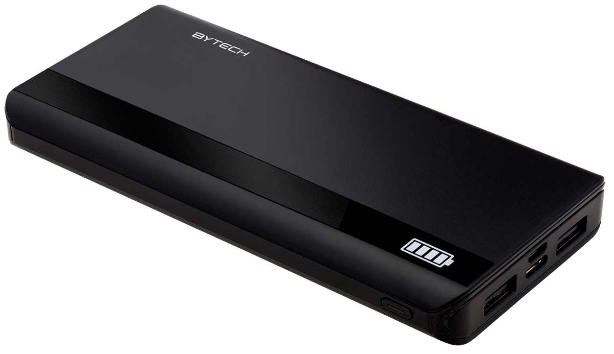 Batterie Externe Double Bytech® 10000 mAh - EBY03 Black