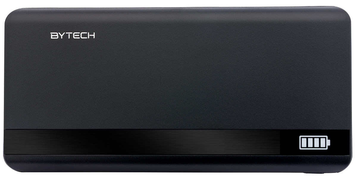 Batterie Externe Double Bytech® 10000 mAh - EBY03 Black