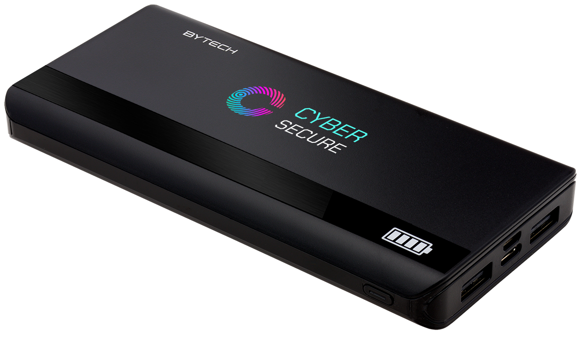 Batterie Externe Double Bytech® 10000 mAh - EBY03 Black