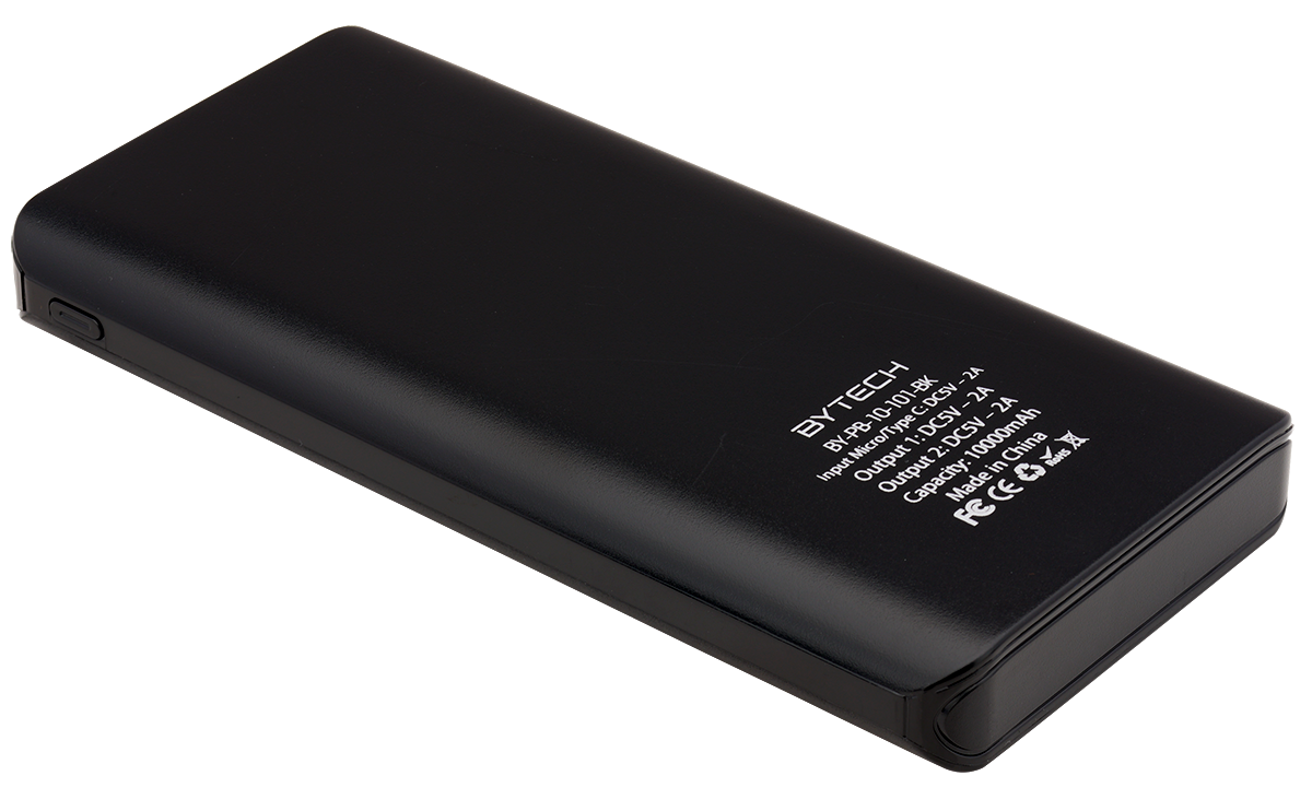 Batterie Externe Double Bytech® 10000 mAh - EBY03 Black