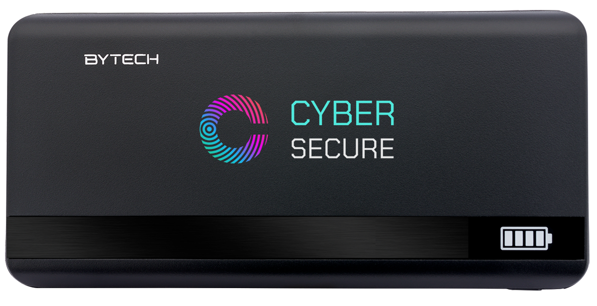 Batterie Externe Double Bytech® 10000 mAh - EBY03 Black