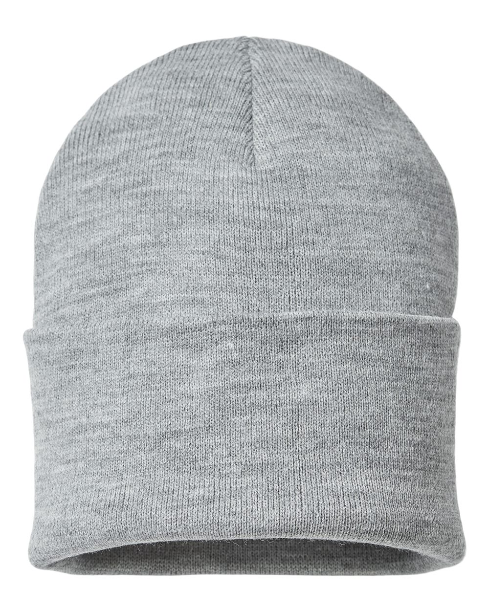 Atlantis Headwear Sustainable Beanie - PURE Light Grey Melange