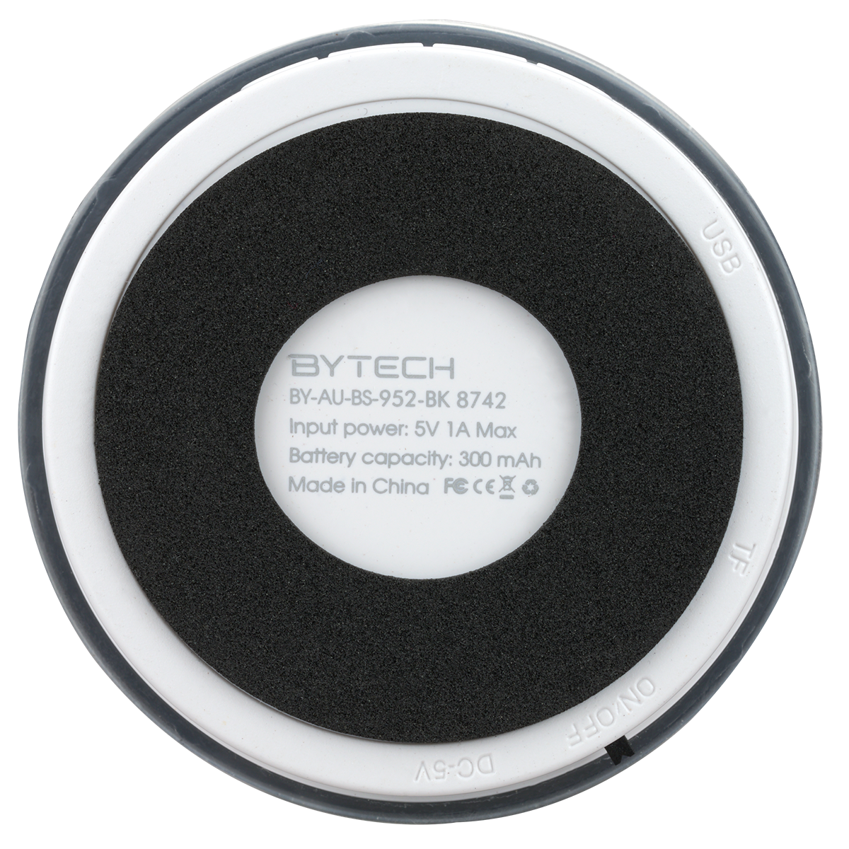 Haut-parleur sans fil hydrofuge Bytech® - EBY02 Black