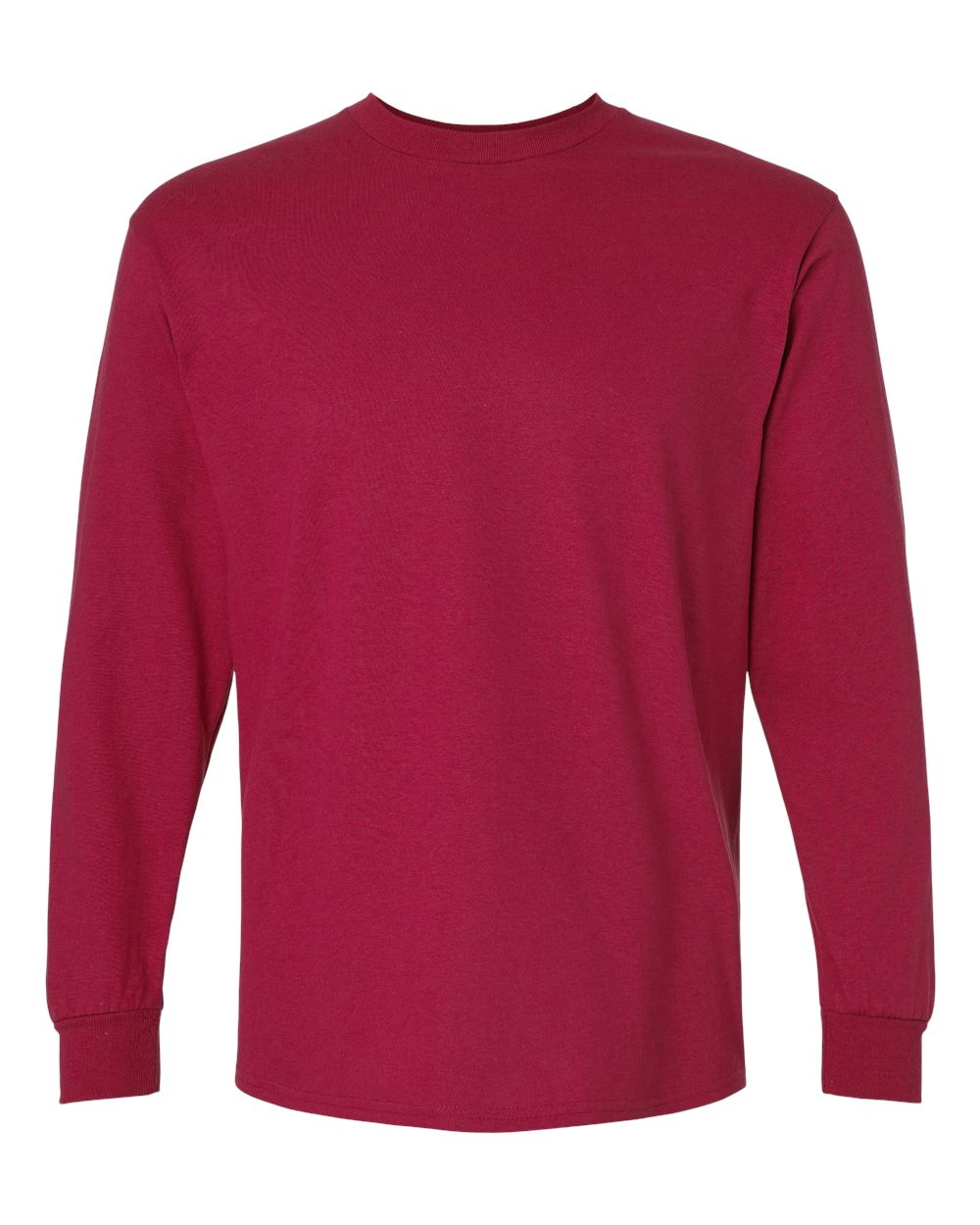 Gildan Unisex Ultra Cotton® Long Sleeve T-Shirt - 2400 Cardinal Red