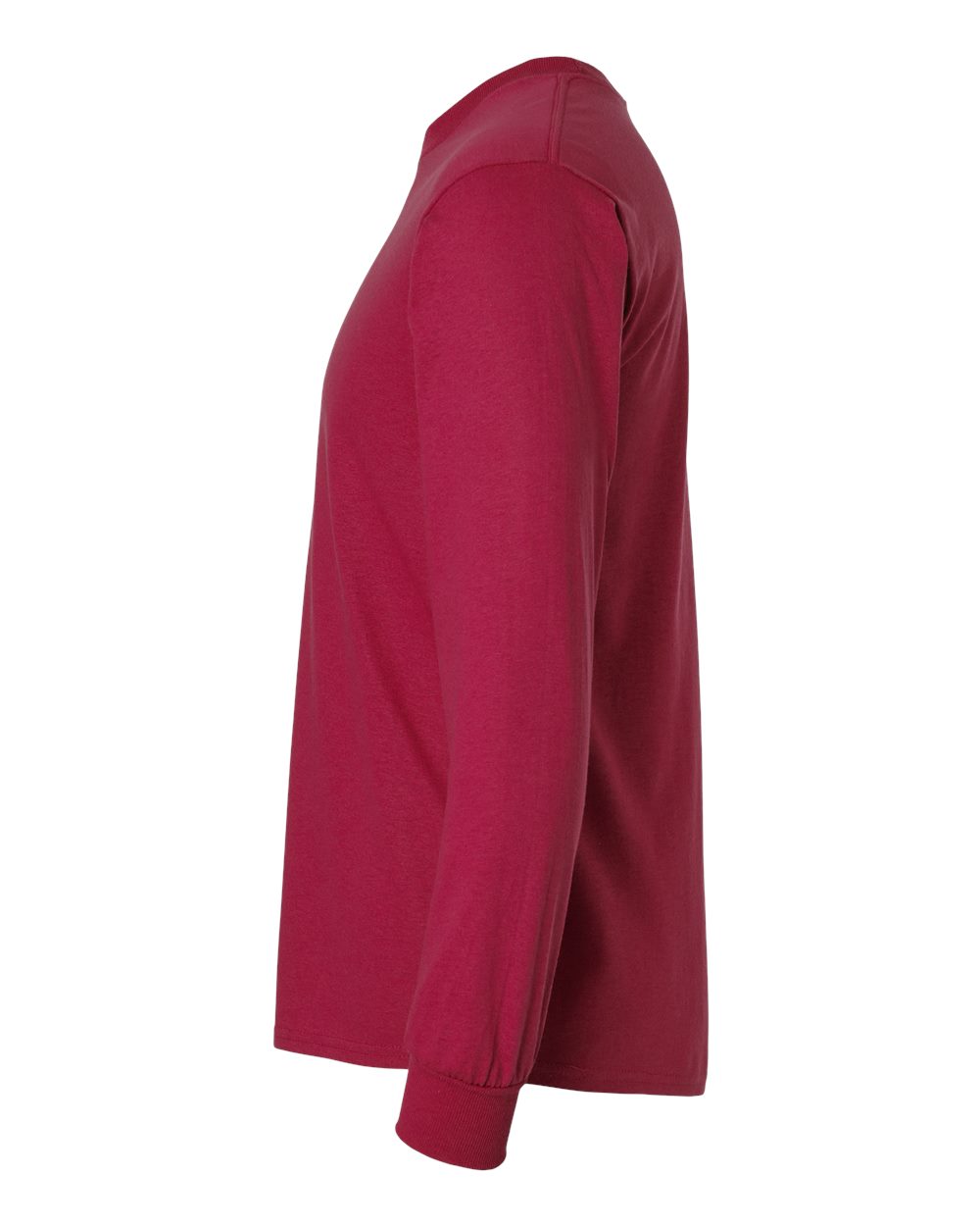 Gildan Unisex Ultra Cotton® Long Sleeve T-Shirt - 2400 Cardinal Red