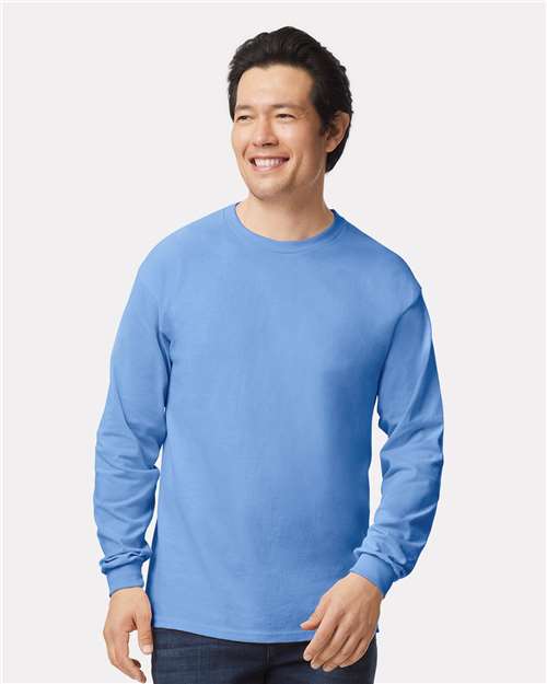 Gildan Unisex Ultra Cotton® Long Sleeve T-Shirt - 2400 Carolina Blue