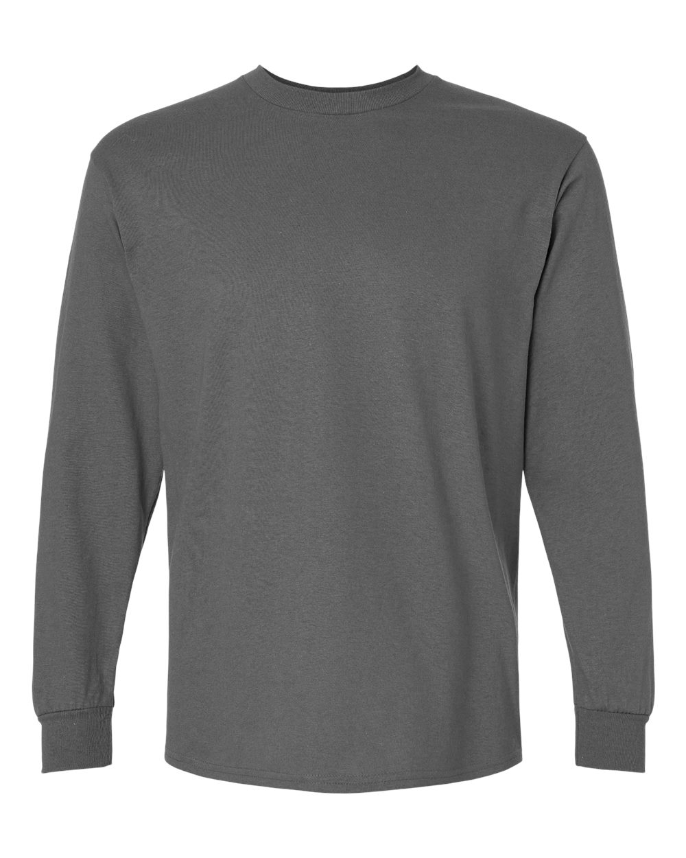 Gildan Unisex Ultra Cotton® Long Sleeve T-Shirt - 2400 Charcoal