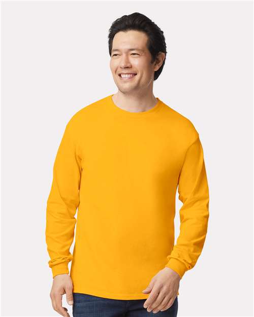 Gildan Unisex Ultra Cotton® Long Sleeve T-Shirt - 2400 Gold