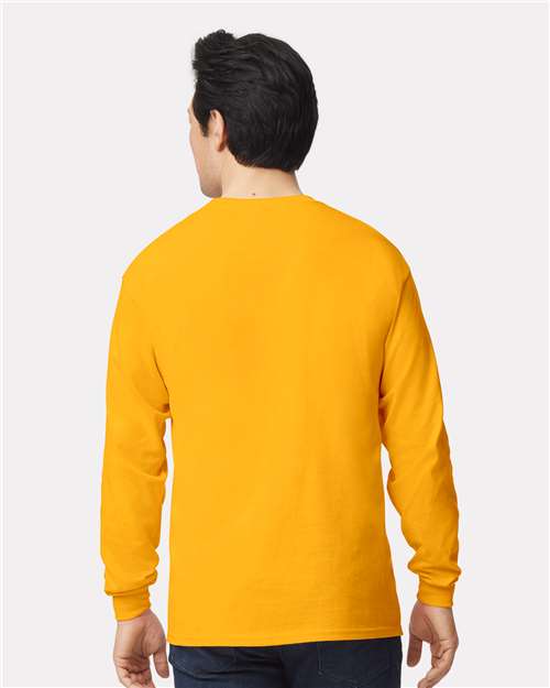 Gildan Unisex Ultra Cotton® Long Sleeve T-Shirt - 2400 Gold