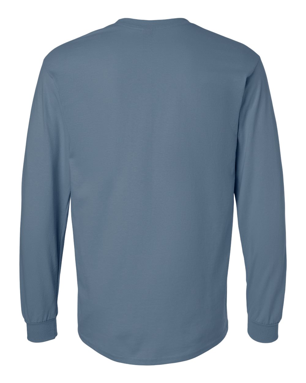 Gildan Unisex Ultra Cotton® Long Sleeve T-Shirt - 2400 Indigo Blue