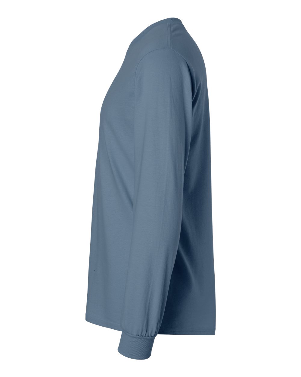 Gildan Unisex Ultra Cotton® Long Sleeve T-Shirt - 2400 Indigo Blue