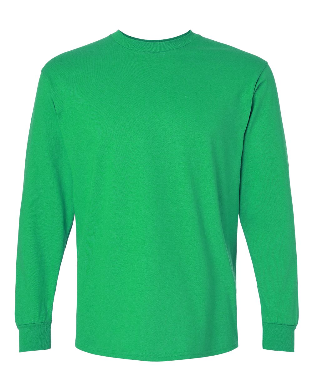 Gildan Unisex Ultra Cotton® Long Sleeve T-Shirt - 2400 Irish Green