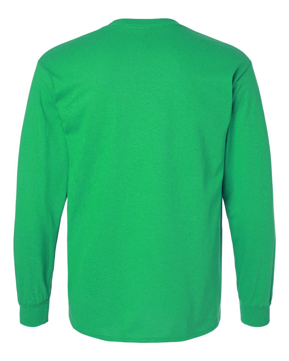Gildan Unisex Ultra Cotton® Long Sleeve T-Shirt - 2400 Irish Green
