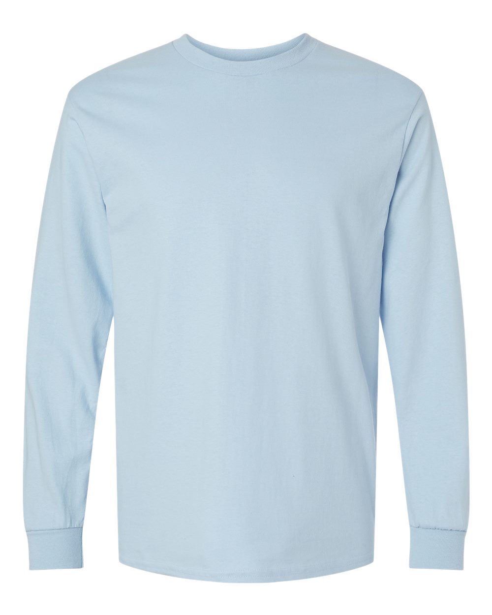 Gildan Unisex Ultra Cotton® Long Sleeve T-Shirt - 2400 Light Blue