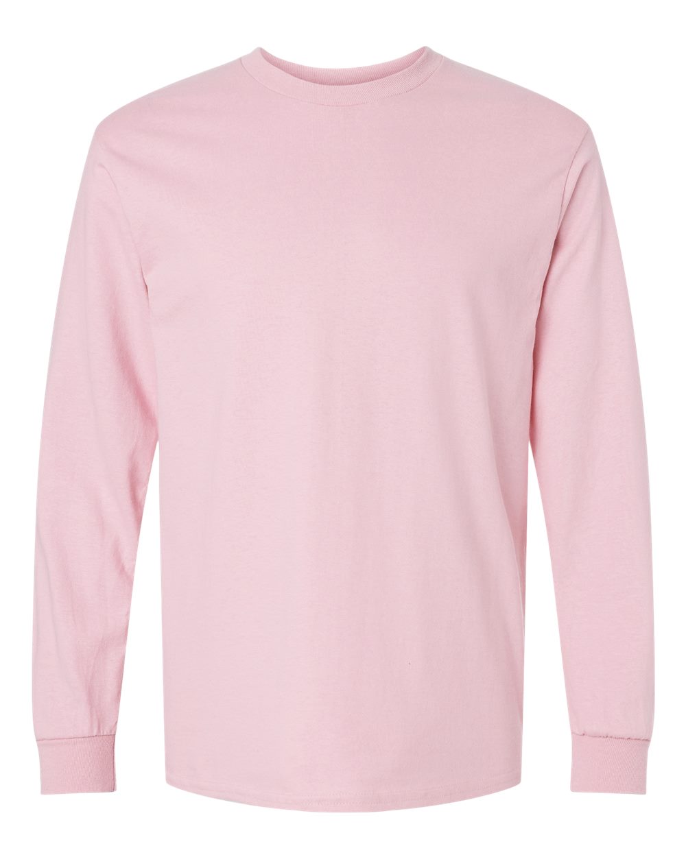 Gildan Unisex Ultra Cotton® Long Sleeve T-Shirt - 2400 Light Pink