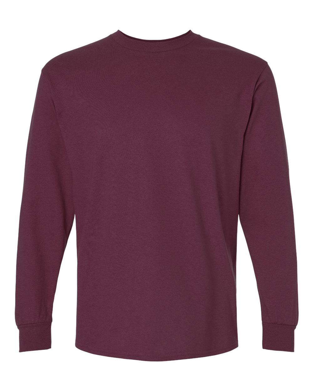 Gildan Unisex Ultra Cotton® Long Sleeve T-Shirt - 2400 Maroon