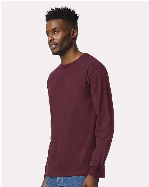 Gildan Unisex Ultra Cotton® Long Sleeve T-Shirt - 2400 Maroon