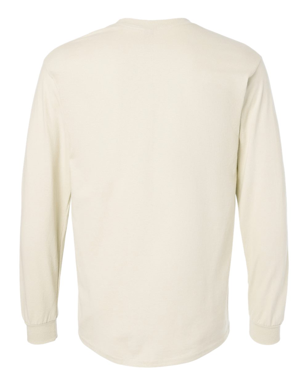 Gildan Unisex Ultra Cotton® Long Sleeve T-Shirt - 2400 Natural