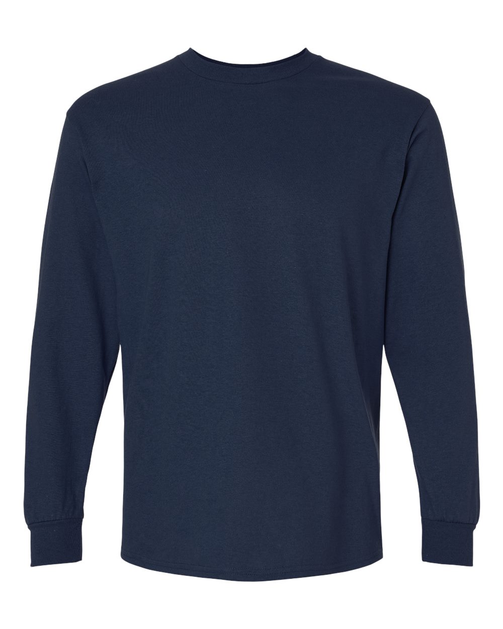 Gildan Unisex Ultra Cotton® Long Sleeve T-Shirt - 2400 Navy