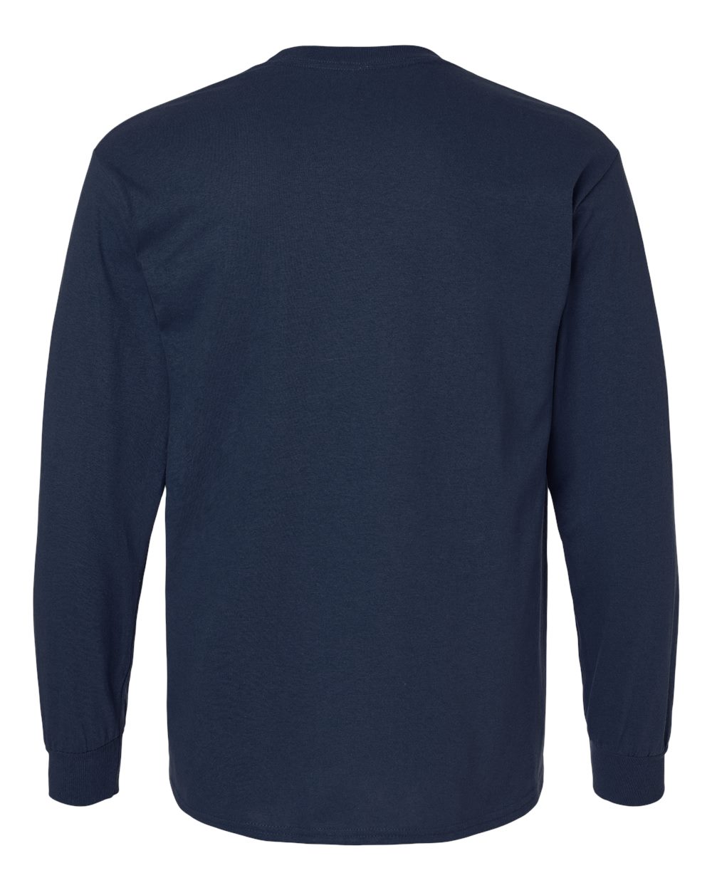 Gildan Unisex Ultra Cotton® Long Sleeve T-Shirt - 2400 Navy