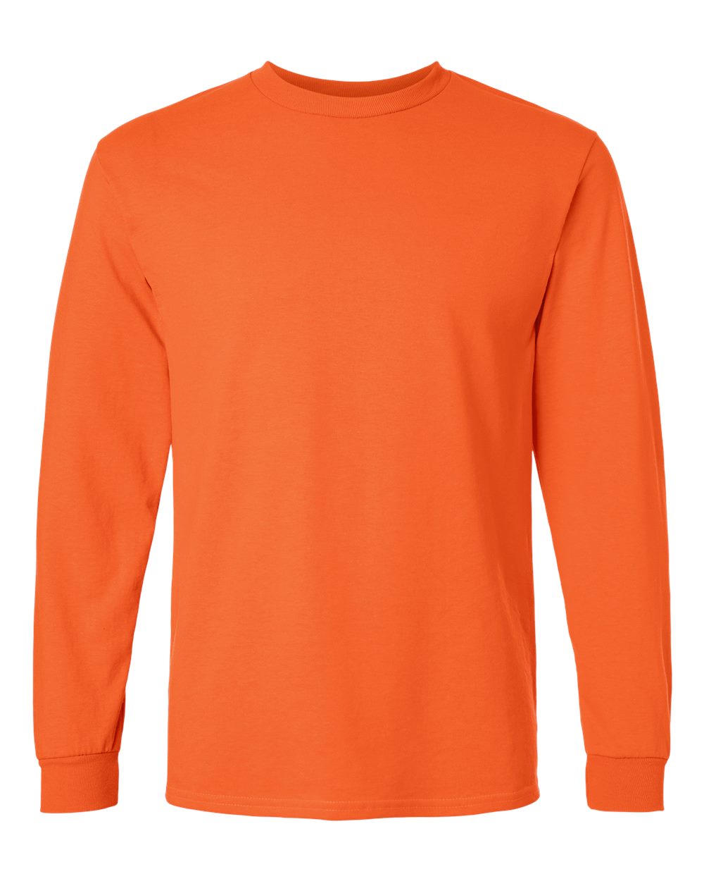 Gildan Unisex Ultra Cotton® Long Sleeve T-Shirt - 2400 Orange