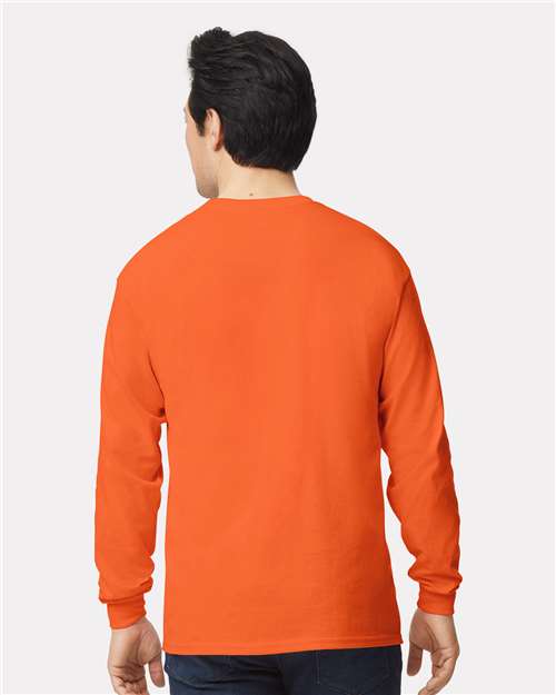 Gildan Unisex Ultra Cotton® Long Sleeve T-Shirt - 2400 Orange
