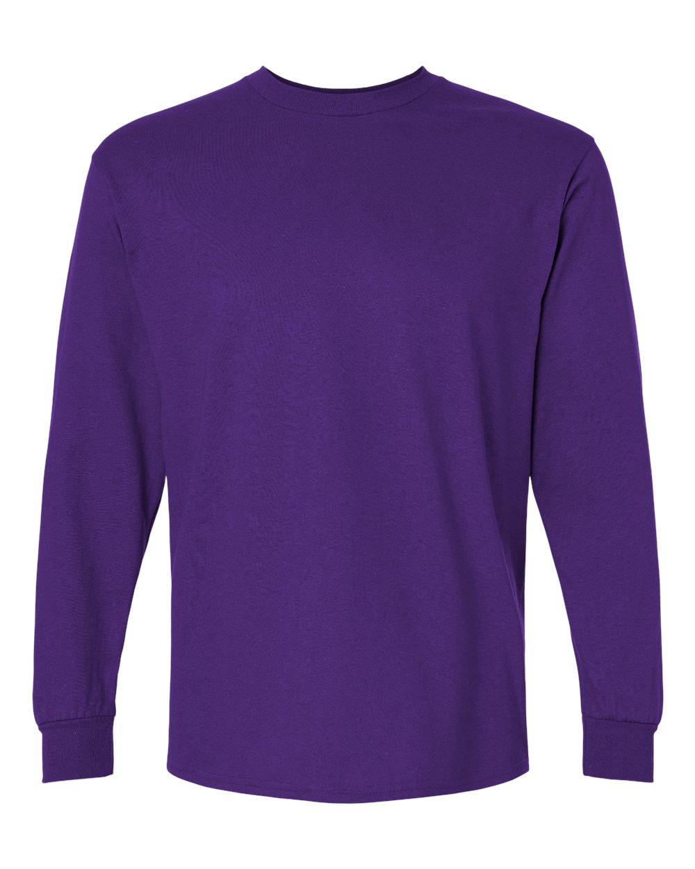Gildan Unisex Ultra Cotton® Long Sleeve T-Shirt - 2400 Purple